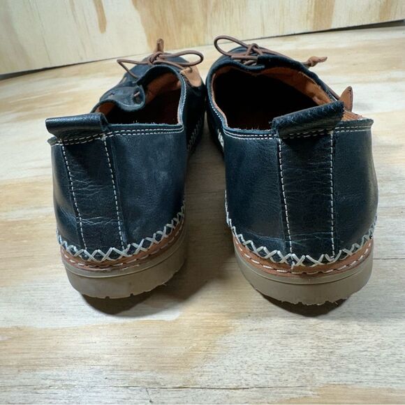 Spring Step Berna Black Leather Shoes Women’s Size 9 - Picture 6 of 9